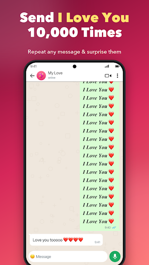 Text Repeater: Repeat Message screenshot from Google Play