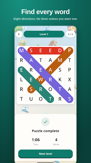 Word Search Puzzle - Shabd screenshot from Google Play